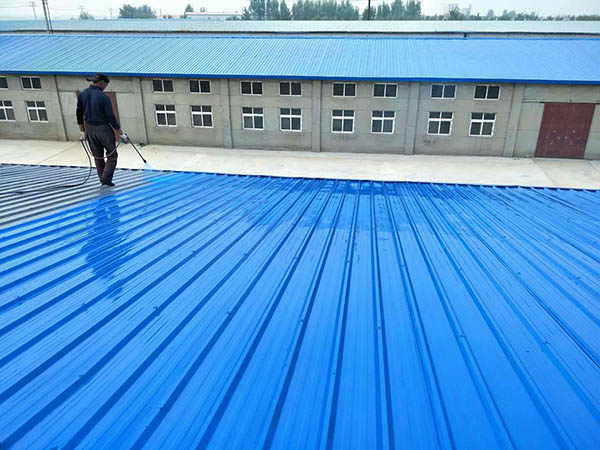 峰峰矿 彩钢瓦喷漆翻新工业厂房、仓库